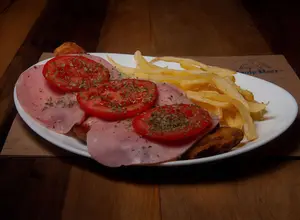 Milanesa de ternera napo