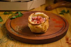 Canasita de roquefort y rúcula