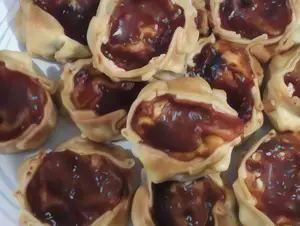 Canastita de dulce de mebrillo