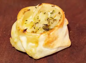 Puerro , champigñones crema