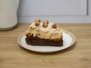 Porción Brownie Nutella