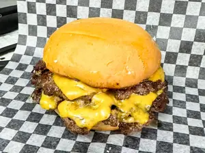 Hamburguesa cheese doble