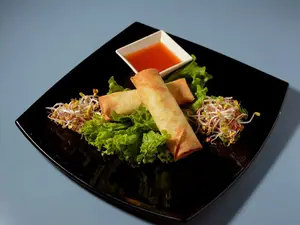 Arrolladitos veggie por 4