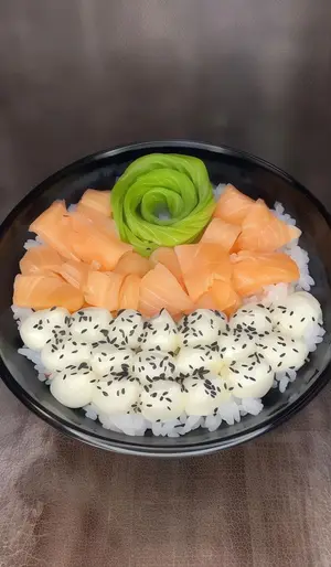 Salad de salmón ahumado