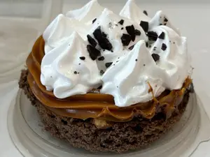 Mini torta brownie sin tacc