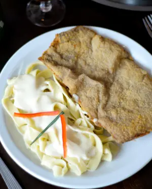 Milanesa cuatro quesos