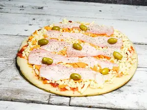 Pizza con panceta