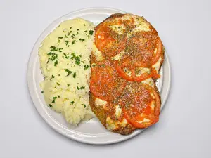 Milanesa de berenjena napo