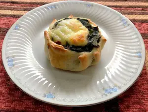 Verdura y muzzarella al horno