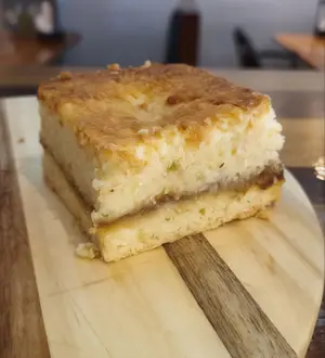 Cuadrado De Coco Con Dulce De Leche
