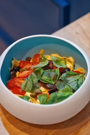 Fetuccini mediterráneo