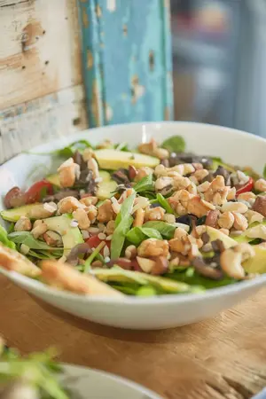 Ensalada vegan