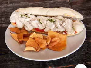 Sándwich de pollo