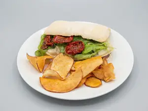 Sándwich de provoleta y peceto