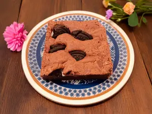 Brownie De Nutella Y Oreo