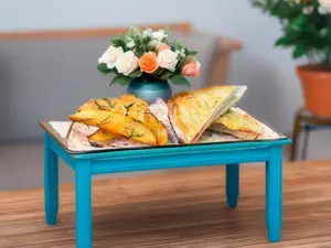 Tostado Con Papas Rusticas