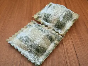 Raviolones ricota y verduras