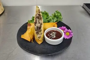 Harumakis de carne