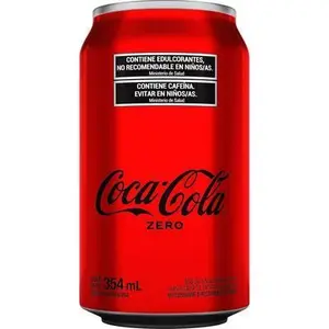 Refresco Coca-Cola Zero 354 mL