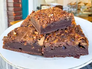 Brownie vegano