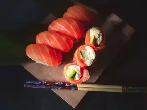Geisha de Salmon x 2