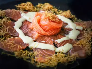 Tiraditos de maracuya
