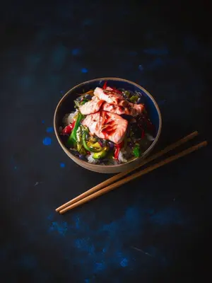 Wok de Salmon