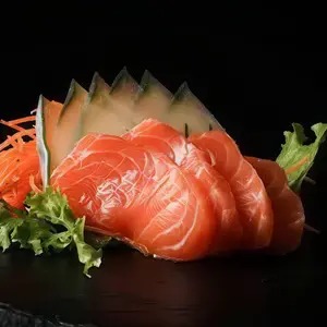 Sashimi De Salmón X10