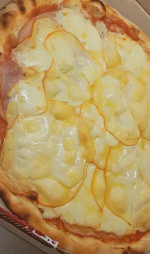 Pizza 4 quesos