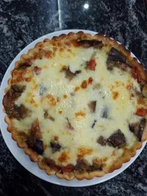 Tarta de berenjenas