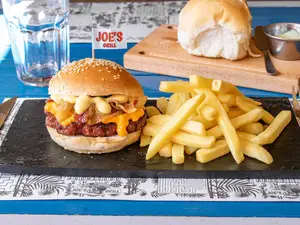 Burger bacon