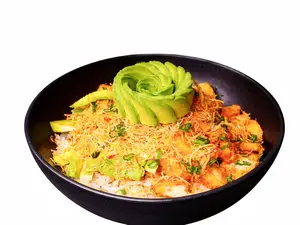 Poke furai de langostino