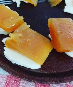 Queso y dulce
