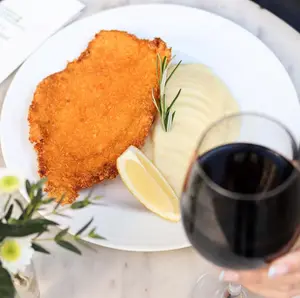 Suprema de pollo rebozada en panko-