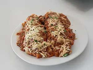 Canelones con bolognesa