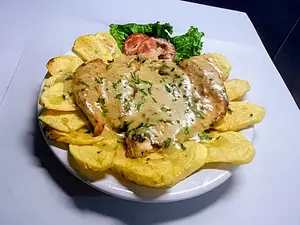 Pollo a la mostaza