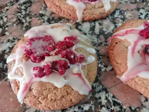 Cookie De Limon Y Frutos Rojos