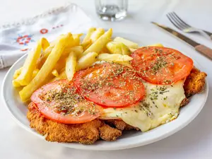 Milanesa napolitana