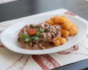 Lomo al champiñón