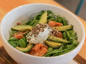 Ensalada de salmón