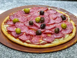 Pizza calabresa