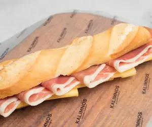 Jamón crudo y queso