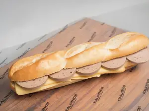 Leberwurst y queso
