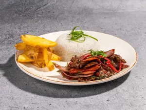 Lomo Saltado - sin gluten