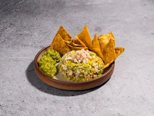 Nachos Shrimp Tartar - sin gluten