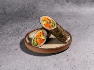 Salmon sushi wrap - sin gluten