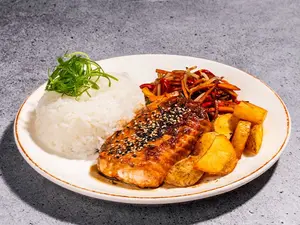 Salmon Teriyaki - sin gluten