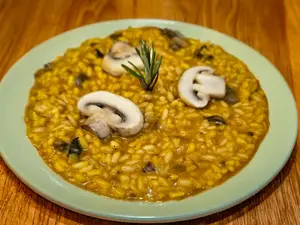 Risotto de zucca (calabaza)