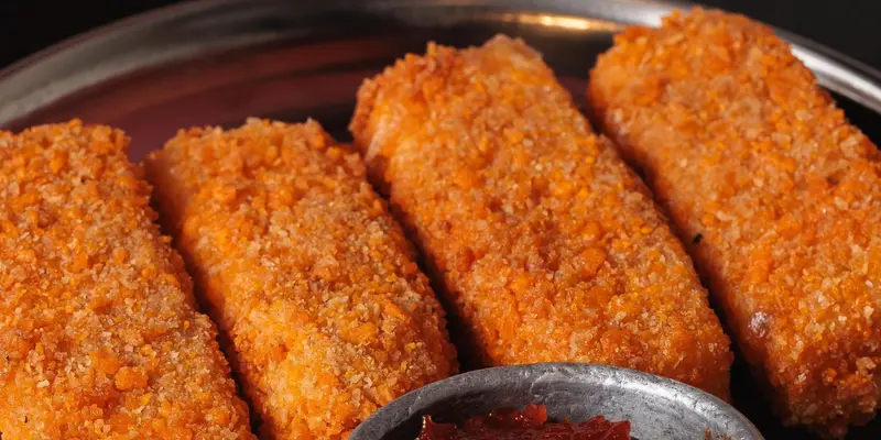 Bastones de mozzarella