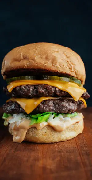 Big salta simple burger +papas